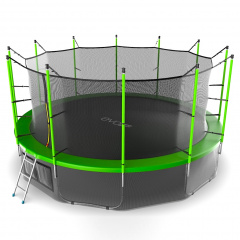 Батут с защитной сеткой Evo Jump Internal 16ft (Green) + Lower net в Москве по цене 56390 ₽