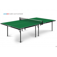 Всепогодный теннисный стол Start Line Sunny Light Outdoor Зелёный в Москве по цене 26590 ₽