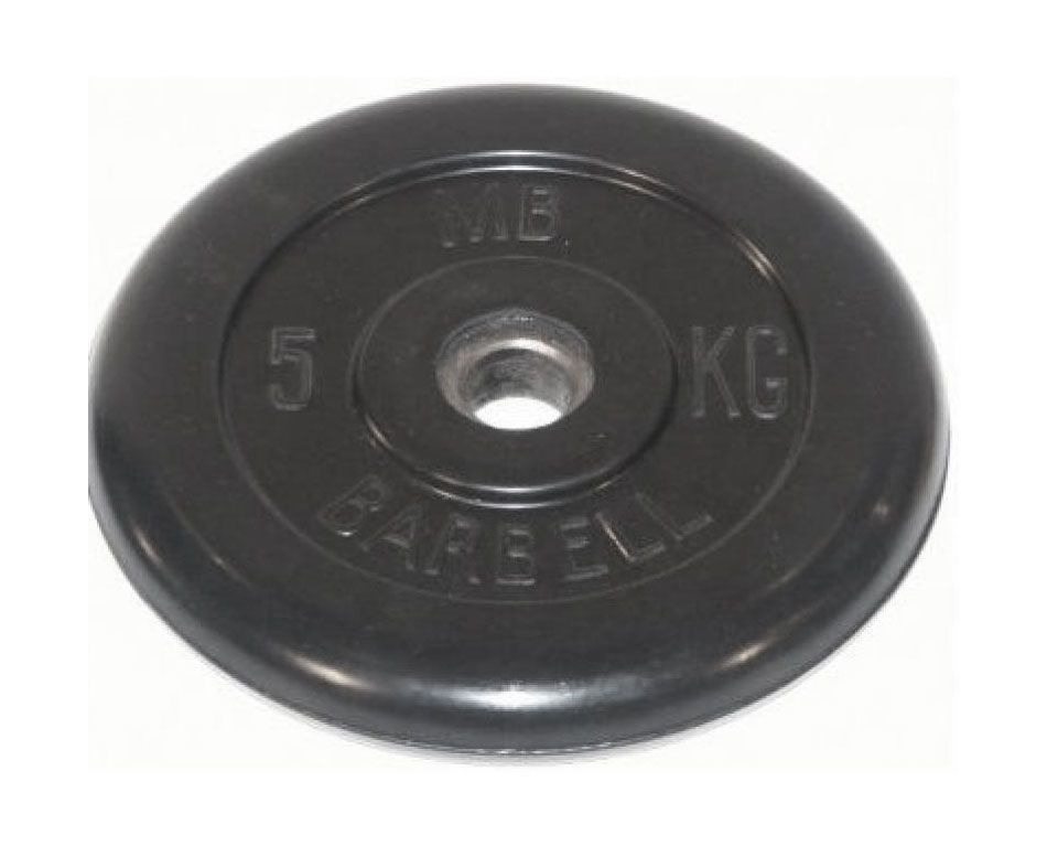 MB Barbell (металлическая втулка) 5 кг / диаметр 51 мм из каталога дисков (блинов) для штанг и гантелей в Москве по цене 2898 ₽