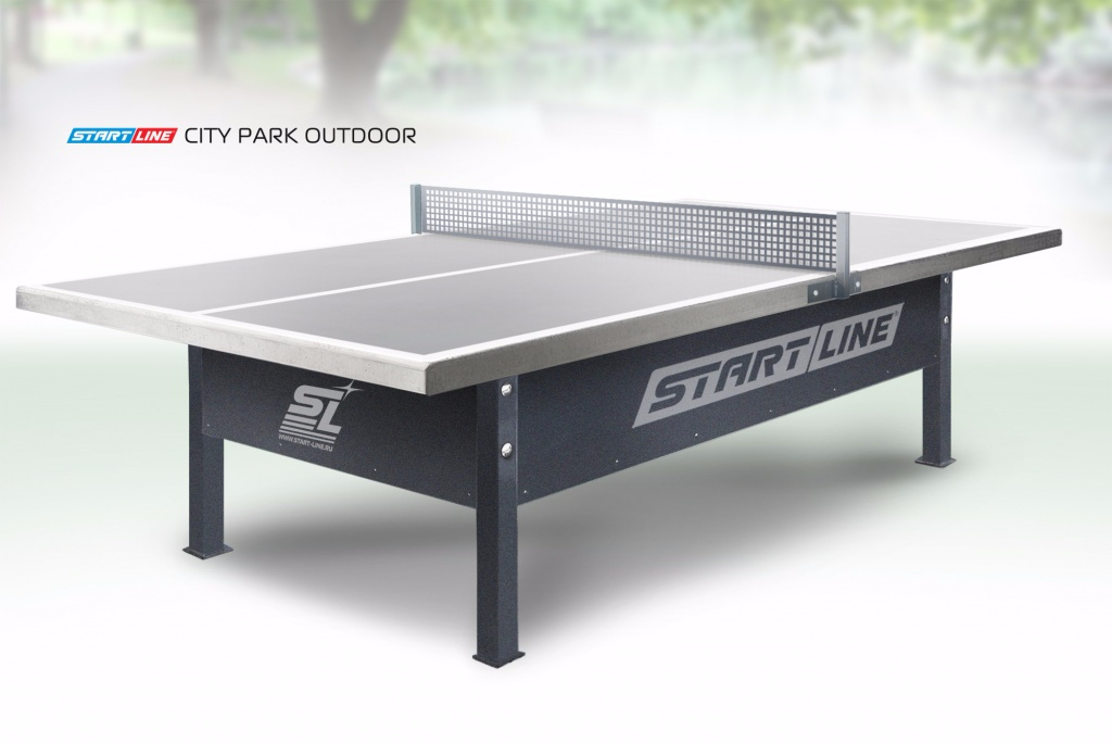 Start Line City Park Outdoor из каталога антивандальных теннисных столов в Москве по цене 104990 ₽