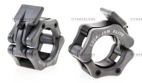 Lock Jaw олимпийский с фиксаторами - 50 мм (пара) из каталога замков для грифа в Москве по цене 4600 ₽