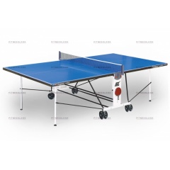 Всепогодный теннисный стол Start Line Compact Outdoor 2 LX Blue в Москве по цене 42090 ₽