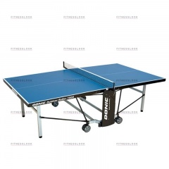 Всепогодный теннисный стол Donic Outdoor Roller 1000 - синий в Москве по цене 149990 ₽