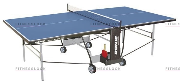 Donic Indoor Roller 800 - синий из каталога теннисных столов в Москве по цене 83990 ₽