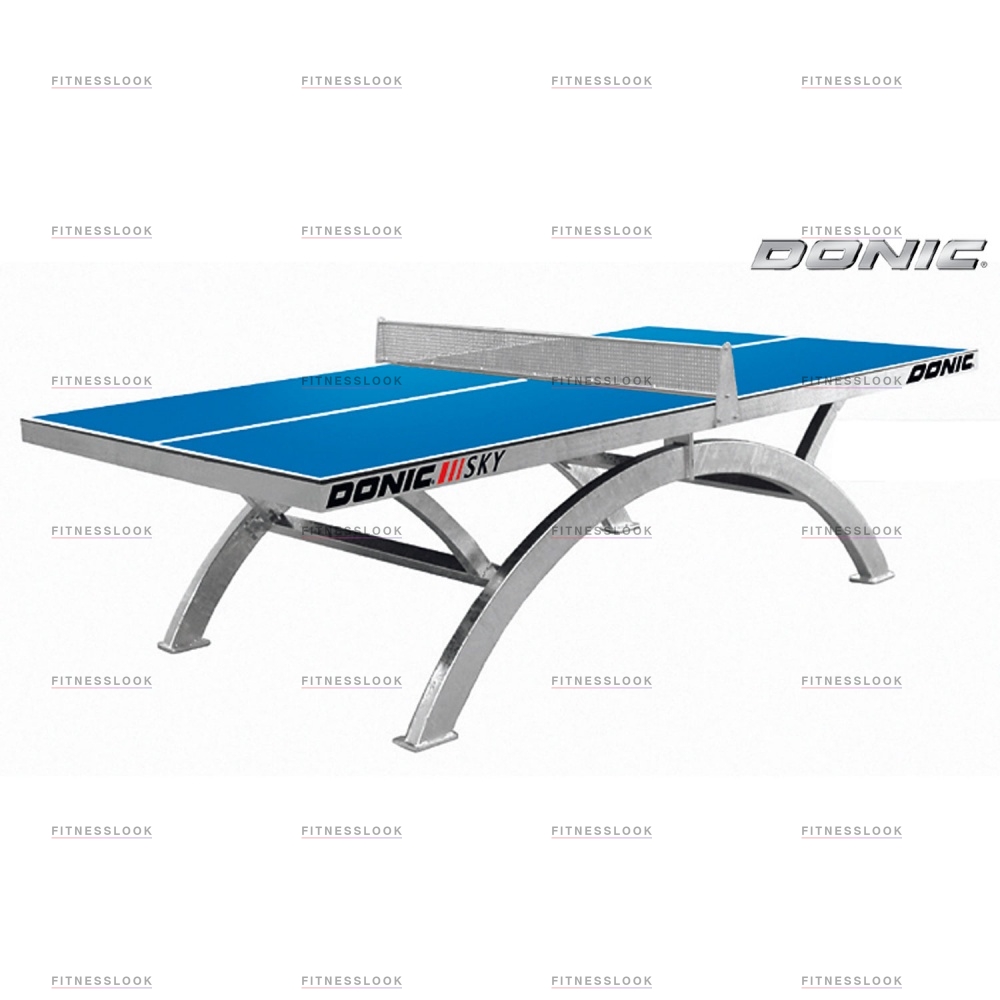 Donic Sky синий из каталога антивандальных теннисных столов в Москве по цене 299990 ₽