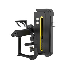 Svensson Industrial H3028 Matte Black Разгибание рук сидя (наклонная поверхность) из каталога грузоблочных тренажеров в Москве по цене 104550 ₽
