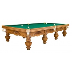 Weekend Billiard Цезарь (9 футов, дуб, 38мм камень) из каталога бильярдных столов для американского пула в Москве по цене 799240 ₽