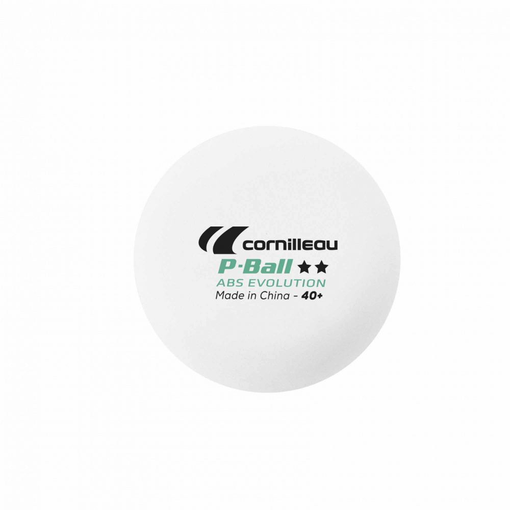Мяч для настольного тенниса Cornilleau P-Ball ABS Evolutoin 2*