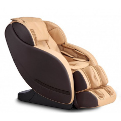 Домашнее массажное кресло Sensa Smart M Brown Yellow для статьи рейтинг лучших массажных кресел для дома 2024 