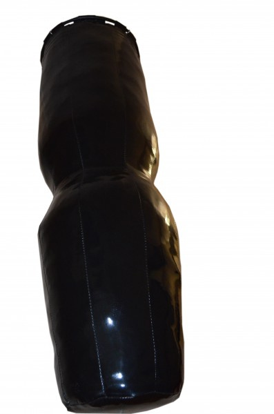 Подвесной боксерский мешок и груша Рокки Силуэт 120х40 см. 45 кг. тент