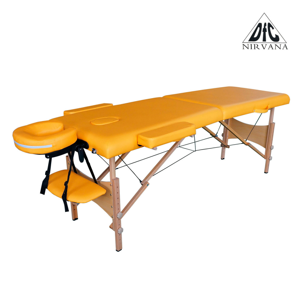 Nirvana Optima (горчичный цвет) в Москве по цене 12990 ₽ в категории массажные столы DFC