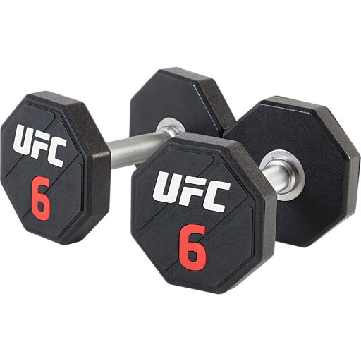 6 кг. в Москве по цене 15684 ₽ в категории обрезиненные гантели UFC