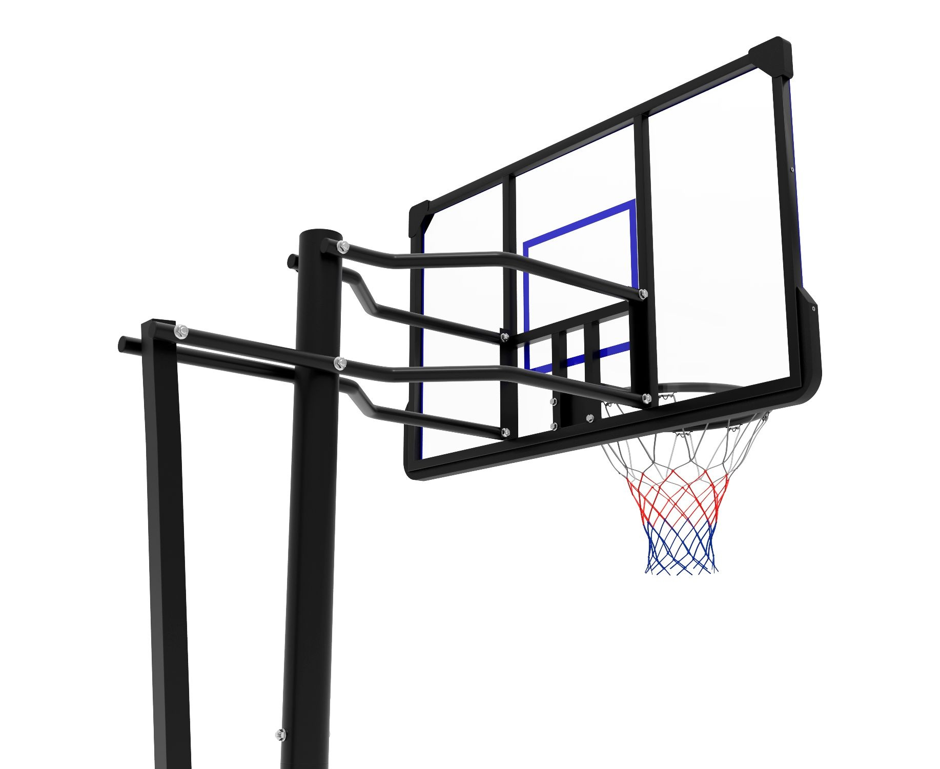 Мобильная баскетбольная стойка DFC STAND44KLB — 44″