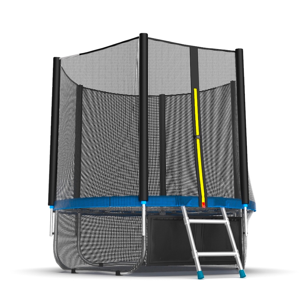 Батут с защитной сеткой Evo Jump External 6ft (Blue) + Lower net
