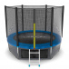 Батут с защитной сеткой Evo Jump External 8ft (Blue) + Lower net