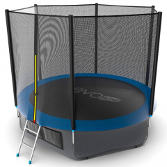 Evo Jump External 10ft (Blue) + Lower net из каталога батутов с защитной сеткой в Москве по цене 21930 ₽