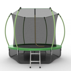 Evo Jump Internal 10ft (Green) + Lower net из каталога батутов с защитной сеткой в Москве по цене 21930 ₽