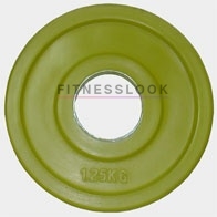 Ромашка евро-классик - 50 мм - 1.25 кг в Москве по цене 629 ₽ в категории диски (блины) для штанг и гантелей Oxygen