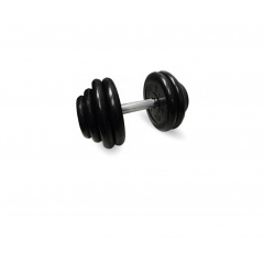 MB Barbell - 28.5 кг MB-FDBM-B28,5 из каталога обрезиненных гантелей в Москве по цене 11520 ₽