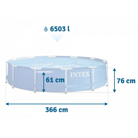 Рендер-2 для Intex Metal Frame 28212