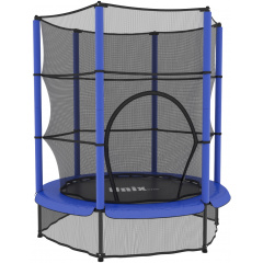 Unix line Kids 4,6 ft Blue (140 cm) из каталога батутов с защитной сеткой в Москве по цене 9890 ₽