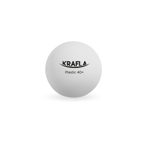 KRAFLA KRAFLA B-WT60 мяч без звезд (6шт) из каталога мячей для настольного тенниса в Москве по цене 300 ₽