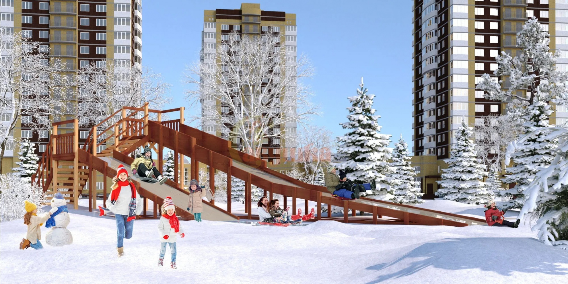Зима 9 в Москве по цене 379001 ₽ в категории детские игровые комплексы Савушка