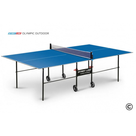 Влагостойкий теннисный стол Start Line Olympic Outdoor Синий