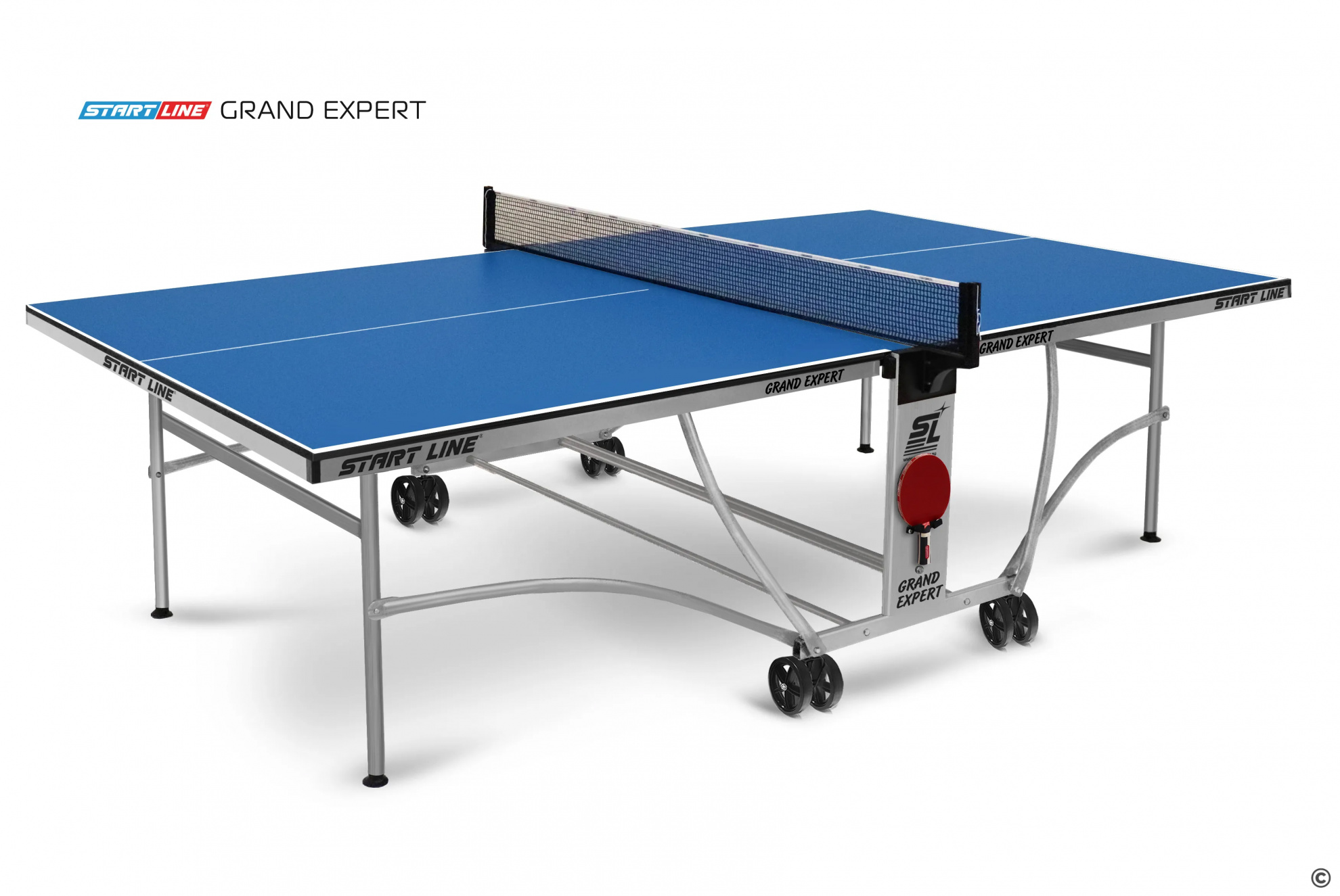 Start Line Grand Expert Синий из каталога теннисных столов для помещений в Москве по цене 27990 ₽