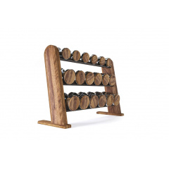 DumbBells орех в Москве по цене 1379885 ₽ в категории гантельные ряды NOHrD