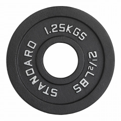 VictoryFit 1,25 кг чугунный окрашенный VF-SC510125 из каталога дисков для штанги с посадочным диаметром 50 мм. в Москве по цене 430 ₽