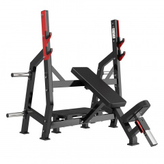 Protrain PP142 наклонная из каталога скамей со стойкой в Москве по цене 94050 ₽