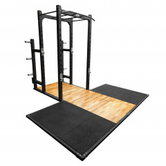 Bronze Gym AL-313 PARTNER с помостом из каталога силовых рам в Москве по цене 268990 ₽