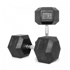 гексагональная VF-H500 (50 кг) 1 шт. в Москве по цене 17100 ₽ в категории обрезиненные гантели VictoryFit