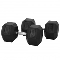 гексагональная VF-H300(30 кг) 1 шт. в Москве по цене 10260 ₽ в категории обрезиненные гантели VictoryFit