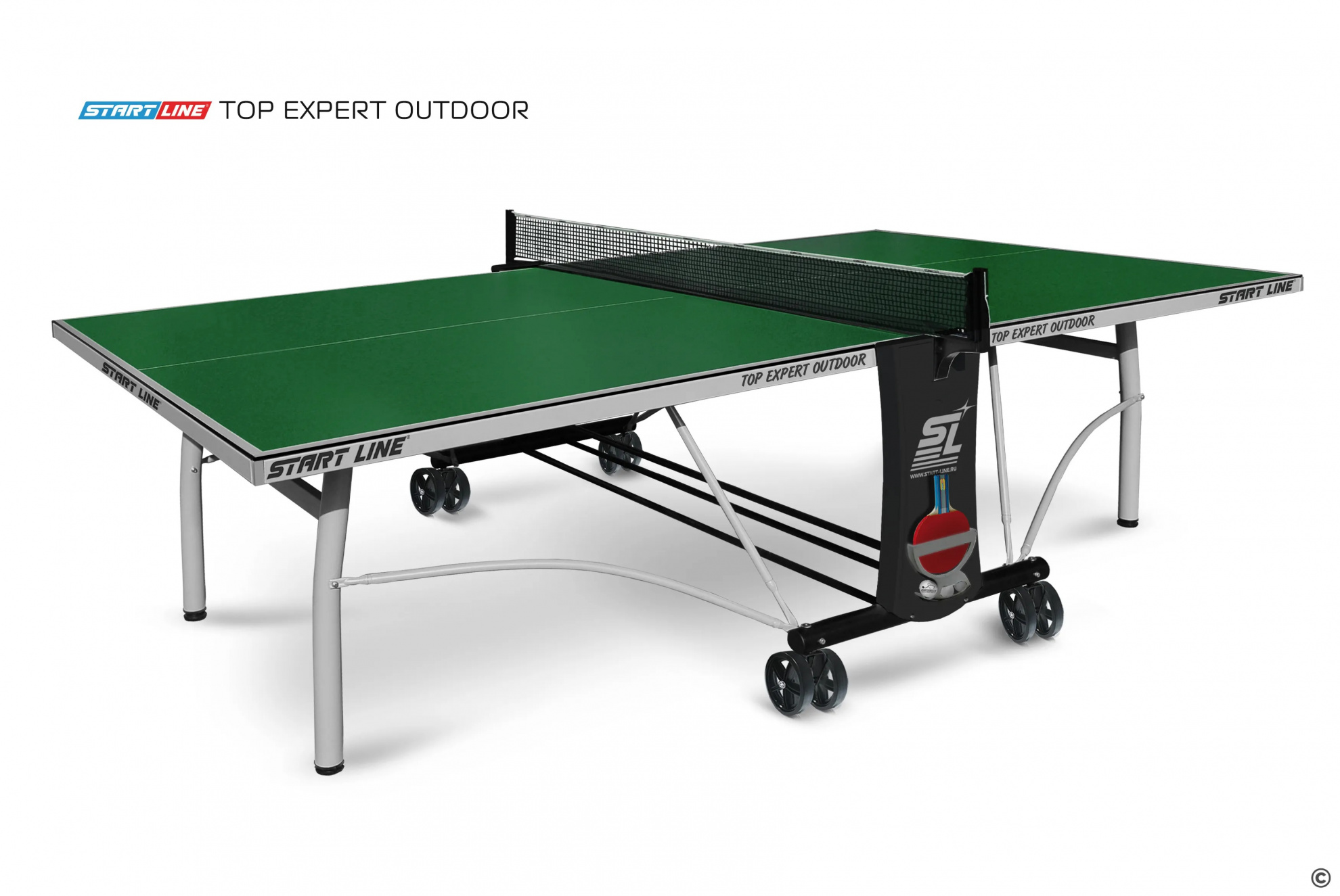 Всепогодный теннисный стол Start Line Top Expert 6 Зелёный