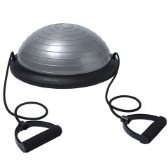 UnixFit Bosu с эспандерами, 46 см из каталога степ-платформ в Москве по цене 5490 ₽