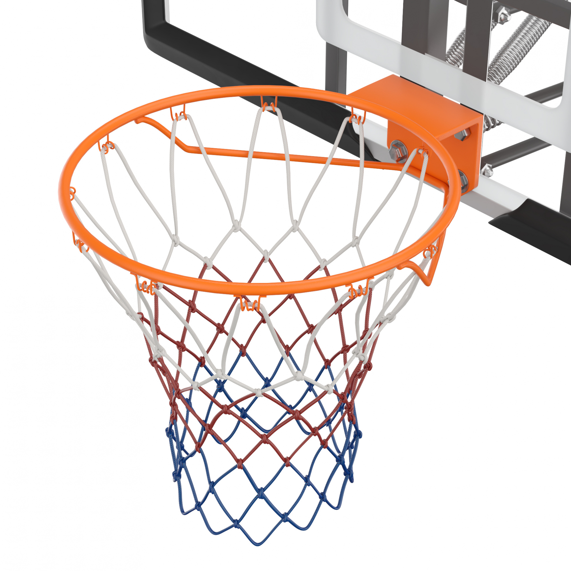 Мобильная баскетбольная стойка Unix Line B-Stand-PC 49x33’’ R45 H240-305 см