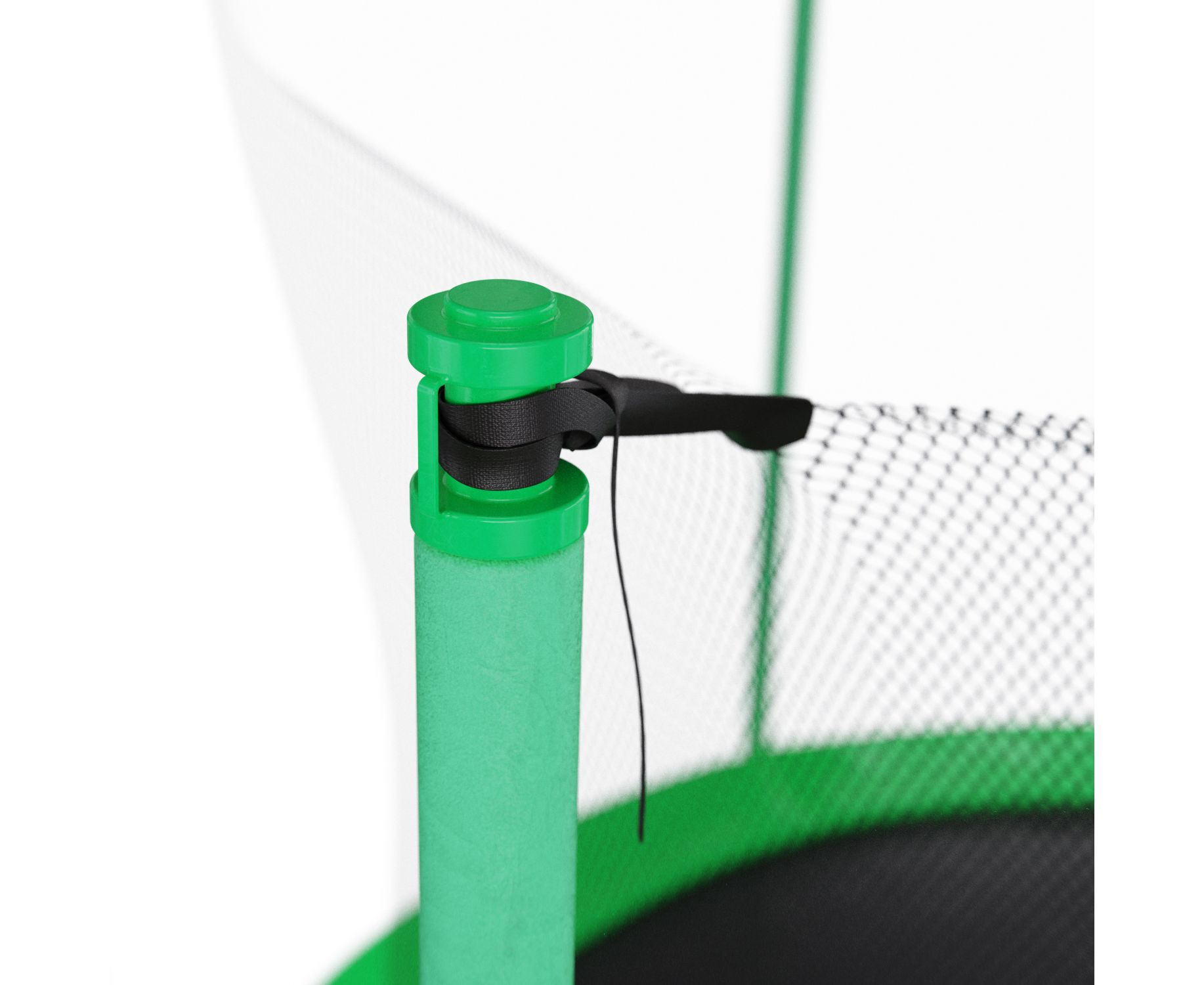 Батут с защитной сеткой DFC FEMMTO 10FT зелёный