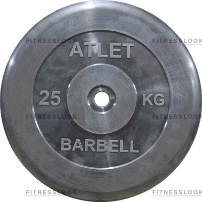 MB Barbell Atlet - 26 мм - 25 кг из каталога дисков для штанги с посадочным диаметром 26 мм.  в Москве по цене 7590 ₽
