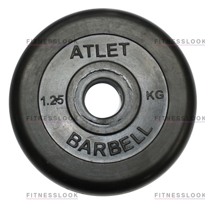 MB Barbell Atlet - 26 мм - 1.25 кг из каталога дисков для штанги с посадочным диаметром 26 мм.  в Москве по цене 670 ₽