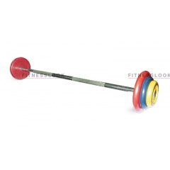 MB Barbell цветная - 15 кг из каталога штанг в Москве по цене 6160 ₽