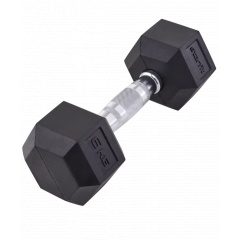 StarFit гексагональная 6 кг DB-301 из каталога обрезиненных гантелей в Москве по цене 2979 ₽