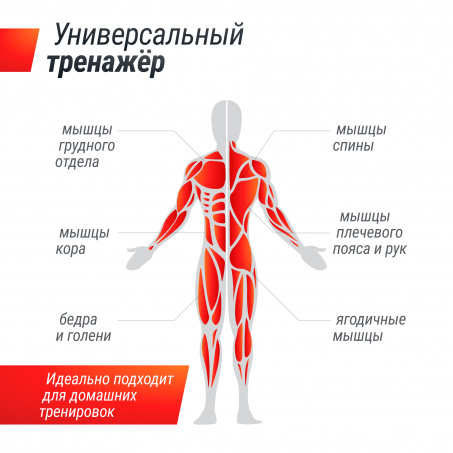 Рендер-4 для UnixFit многофункциональная с тягой (300 кг)