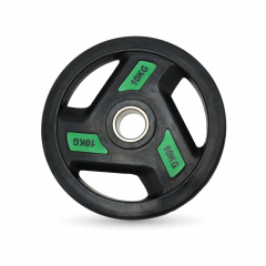 UnixFit PRO 10 кг, 51 мм DG10RUBPGR из каталога дисков для штанги с посадочным диаметром 50 мм. в Москве по цене 5290 ₽