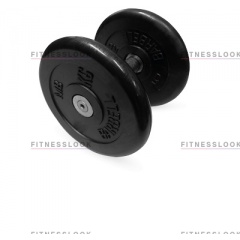 MB Barbell - 6 кг из каталога обрезиненных гантелей в Москве по цене 1603 ₽