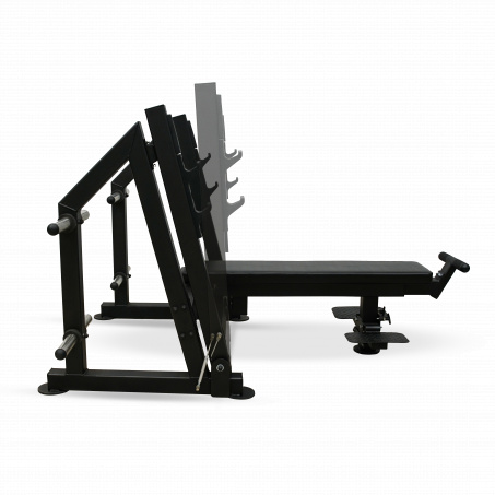 Рендер-3 для Bronze Gym PARTNER ML-901 с доводчиком, упором и подставкой для ног