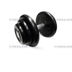 MB Barbell - 18.5 кг из каталога обрезиненных гантелей в Москве по цене 3399 ₽