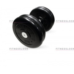 MB Barbell - 21 кг из каталога обрезиненных гантелей в Москве по цене 3596 ₽