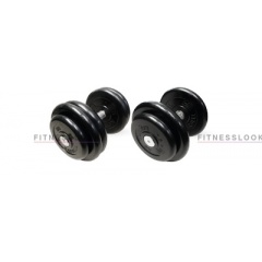 MB Barbell Tight Set 76 кг из каталога обрезиненных гантелей в Москве по цене 26652 ₽